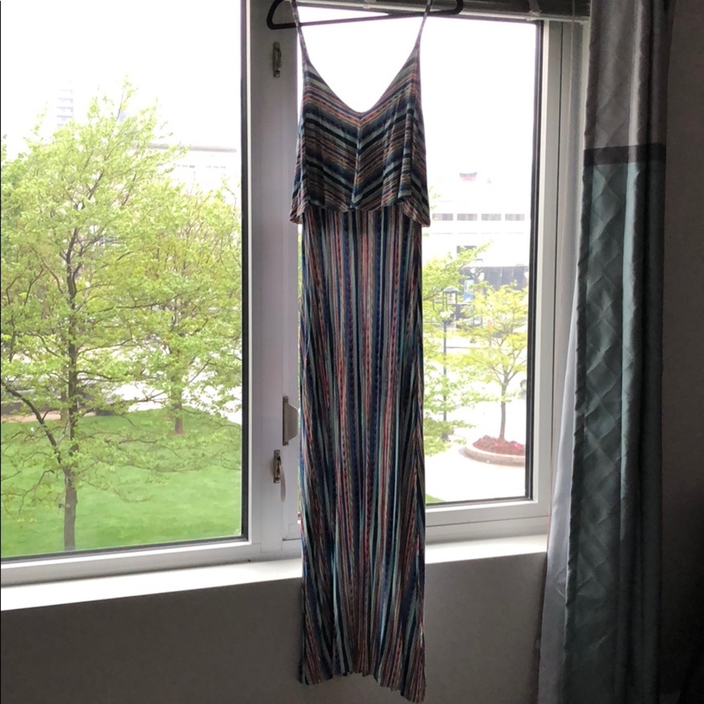 Multi-color Ella Moss maxi dress!